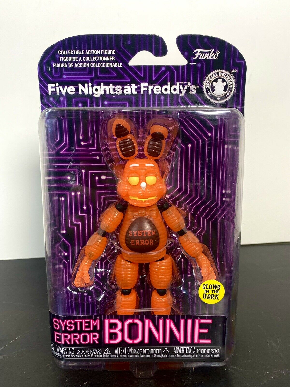 Funko Five Nights at Freddy's FNAF AR Special Delivery System Error Bonnie  Plush