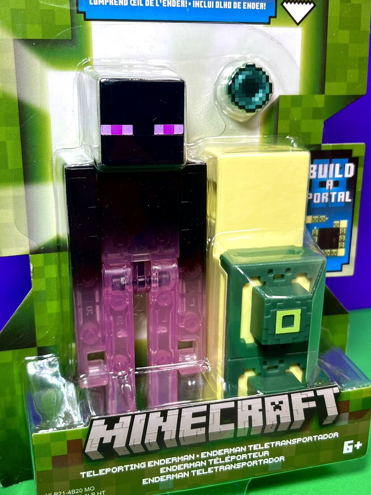 Minecraft Craft-A-Block Enderman Action Figure – Trends Elite