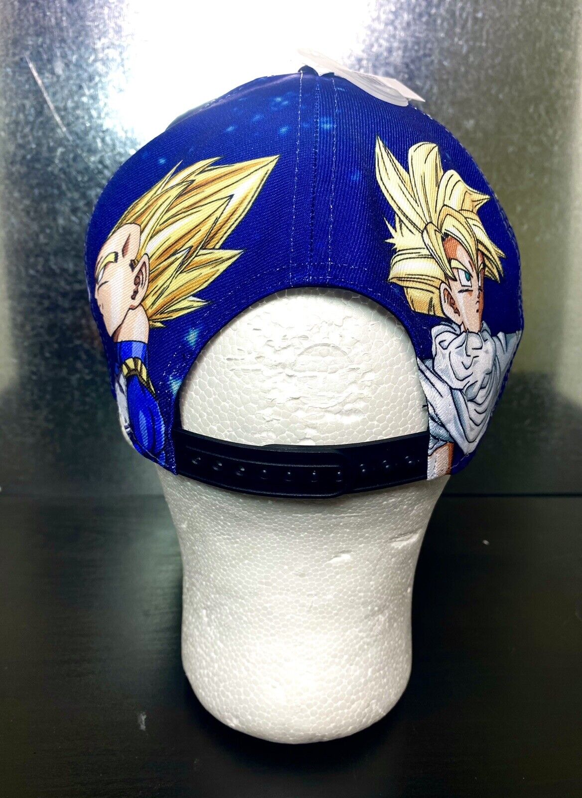 Dragon Ball Z Anime Hat Vegeta Saga Character Panel Flatbill Snapback Cap